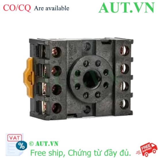 Ảnh của Đế Rơ Le CHINT CZF08A-E - 8 Chân, 10A, Lắp Thanh Ray DIN Chính Hãng