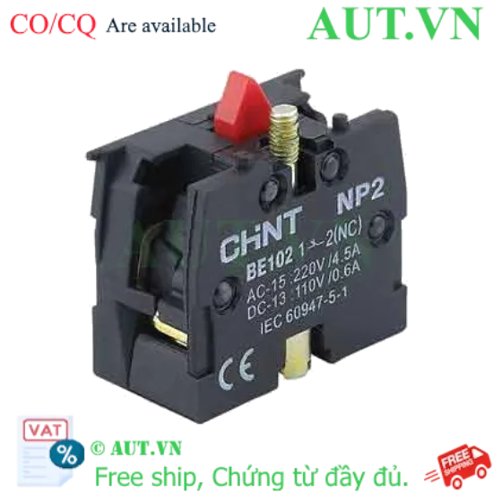 Ảnh của Tiếp điểm CHINT NP2-BE102 