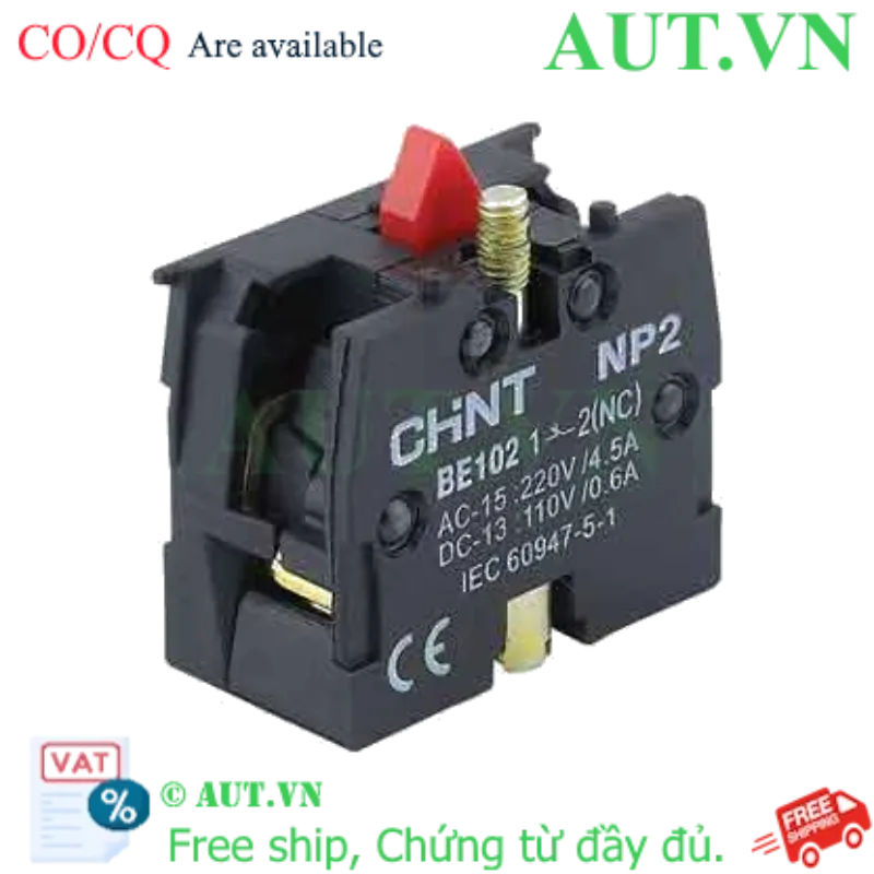 Ảnh của Tiếp điểm CHINT NP2-BE102 