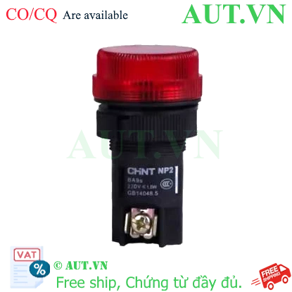 Ảnh của Đèn báo CHINT NP2-EV164 220VAC 220VAC D22 (Đỏ)