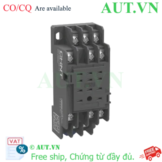 Ảnh của Đế Relay Trung Gian CHINT RS-NXJ-3Z/C1 - 11 Chân, 5A, Chống Rung Cao Cấp