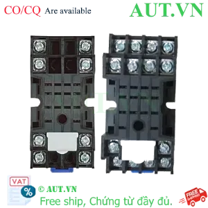 Ảnh của Đế Rơ Le CHINT CZY08A-02 - 8 Chân Pin Dẹt, Lắp Thanh Ray DIN, Chuẩn IEC