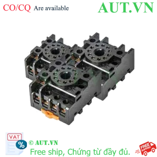 Ảnh của Đế Rơ Le CHINT CZF11A - 11 Chân, 10A, Lắp Thanh Ray DIN Chính Hãng