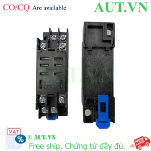 Ảnh của Đế Rơ Le Trung Gian CHINT CZT08A-02 | 8 Chân Pin Dẹt, 10A, Lắp Thanh Ray DIN