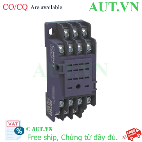 Ảnh của Đế Relay Trung Gian CHINT RS-NXJ-4Z/C1 - 14 Chân, 3A, Chống Rung Chính Hãng