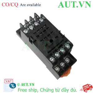 Ảnh của Đế Rơ Le CHINT CZY14A - 14 Chân Pin Dẹt, Lắp Thanh Ray DIN, Chuẩn IEC