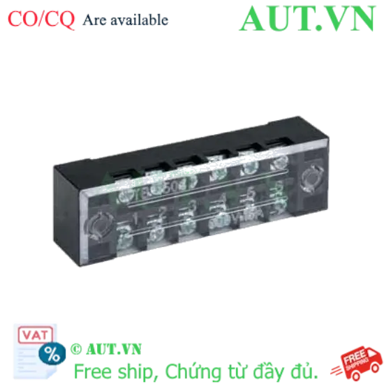 Ảnh của Cầu Đấu Khối CHINT TB-1506 (6 Cực, 15A, 600V) - Kết Nối Siêu Chắc Chắn, Chống Cháy, Chính Hãng AUT VN