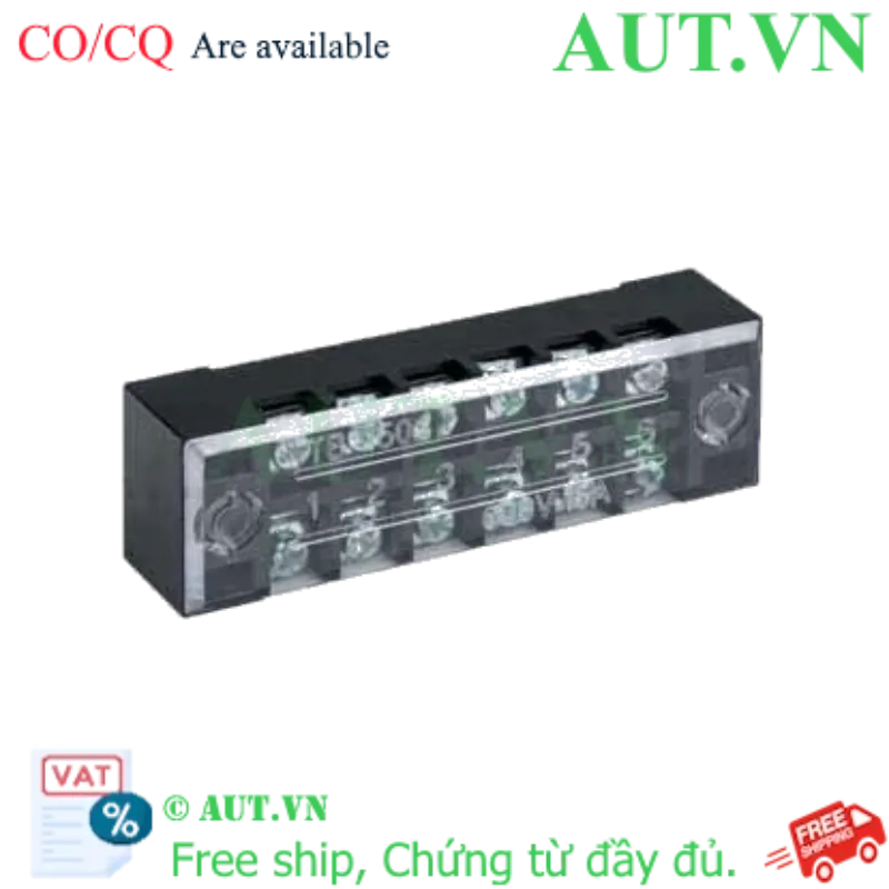 Ảnh của Cầu Đấu Khối CHINT TB-1506 (6 Cực, 15A, 600V) - Chống Cháy, Kết Nối Bền Bỉ | AUT VN