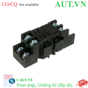 Ảnh của Đế Rơ Le Trung Gian CHINT CZT08B-01 | 8 Chân Dẹt, 10A, Lắp Ray DIN