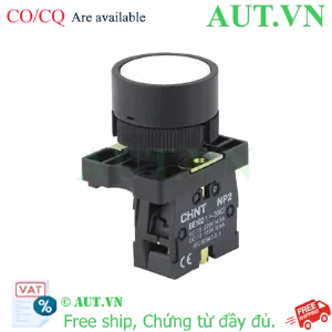Ảnh của Nút Nhấn Nhả CHINT NP2-EA12 - 1NC, Phi 22mm, Màu Trắng Chính Hãng