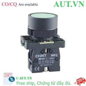 Ảnh của Nút Nhấn Nhả CHINT NP2-EA32 | D22, 1NC, Xanh Lá | Chính Hãng AUT VN