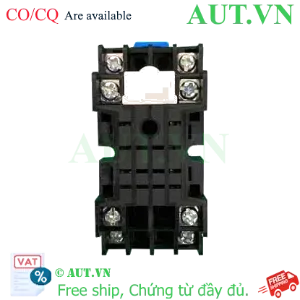Ảnh của Đế Rơ Le Thời Gian CHINT CZY08B-01 | 8 Chân Pin Dẹt, Lắp Thanh Ray DIN, Chuẩn IEC