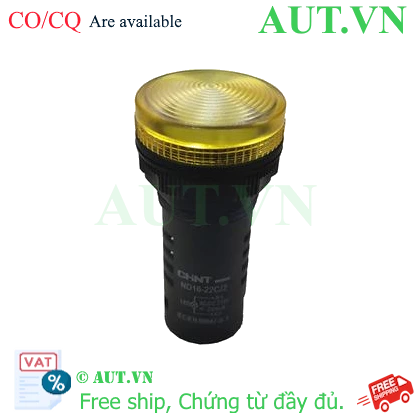 Ảnh của Đèn báo CHINT ND16-22C/2 220V YEL phi 22