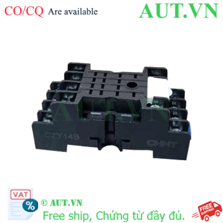 Ảnh của CZY14B Đế rơ le thời gian CHINT - Giao hàng chính hãng