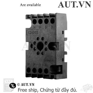 Ảnh của Đế Rơ Le Thời Gian CHINT CZS08X-E | 8 Chân Pin Tròn, Lắp Thanh Ray DIN