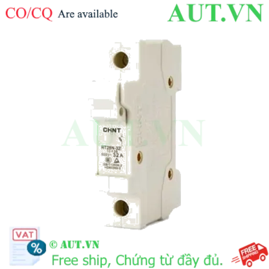 Ảnh của Đế Cầu Chì CHINT RT28N-32 1P | 32A 500VAC | Chuẩn 10x38mm