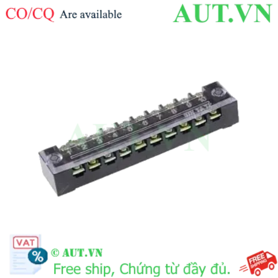 Ảnh của Cầu Đấu Khối CHINT TB-1510 (10 Cực, 15A, 600V) - Chống Cháy, Kết Nối Bền Bỉ, Chính Hãng AUT VN