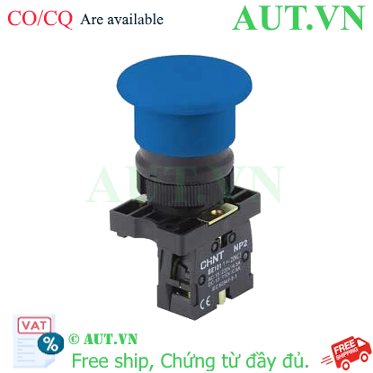 Ảnh của Nút nhấn nhả đầu nấm không đèn CHINT NP2-EC61 