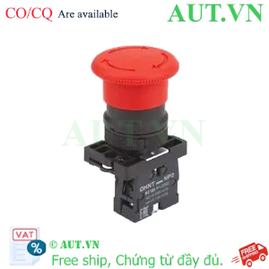 Ảnh của Nút Dừng Khẩn Cấp Chint NP2-ES542 | Phi 22mm, 1NC, Nhấn Giữ Xoay Reset