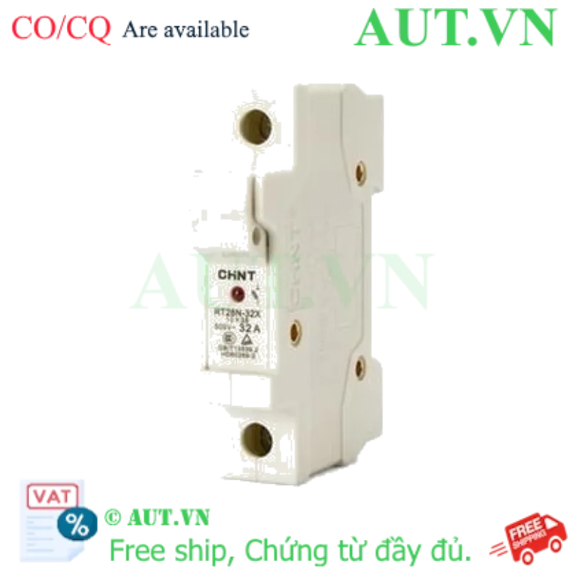 Ảnh của Đế Cầu Chì CHINT RT28N-32X 1P 32A | Có Đèn LED Báo Hỏng | Chuẩn 10x38mm