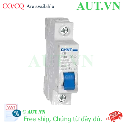 Ảnh của Cầu dao tự động CHINT eB 1P C16 4.5kA 