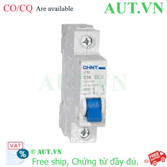 Ảnh của Cầu dao tự động CHINT eB 1P C16 4.5kA 