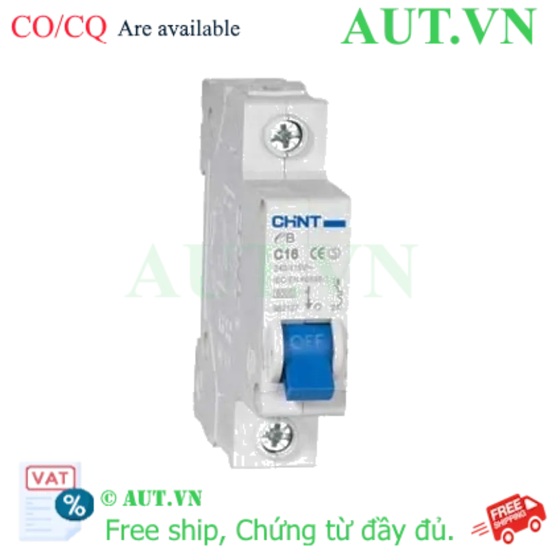 Ảnh của Cầu dao tự động CHINT eB 1P C16 4.5kA 