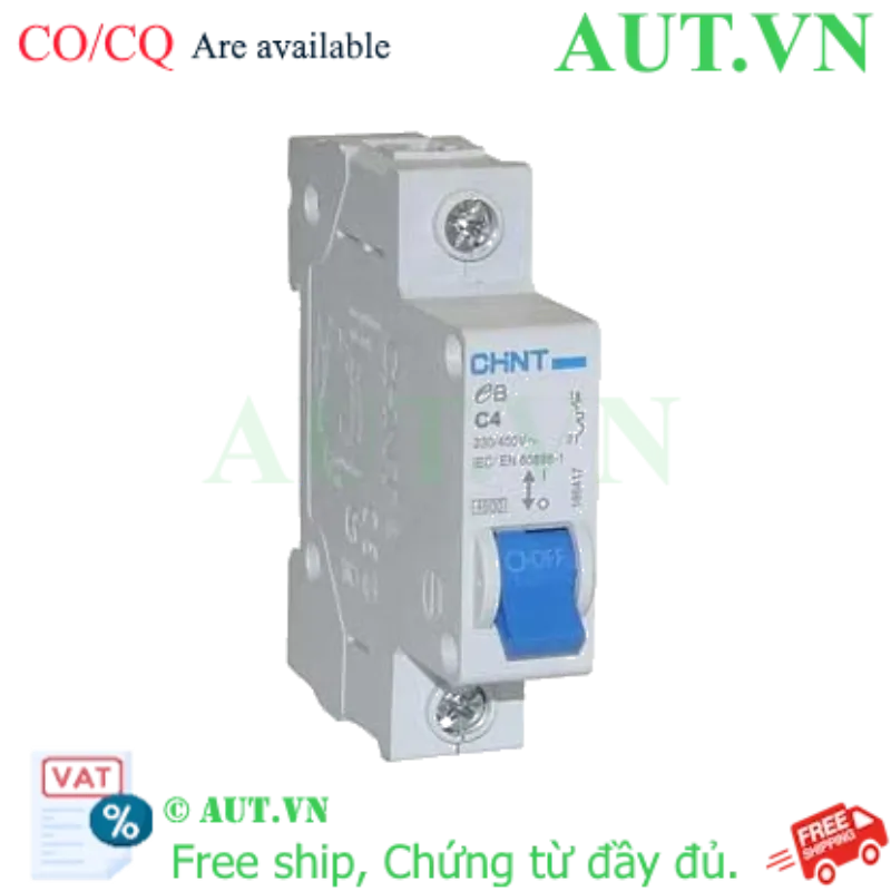Ảnh của Cầu dao tự động CHINT eB 1P C4 4.5kA 