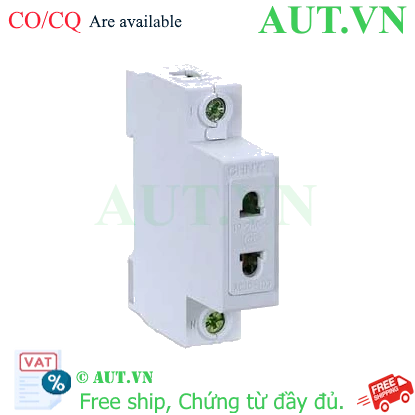 Ảnh của AC30-103 Ổ cắm cài thanh ray 16A-250V Chint - Giá tốt