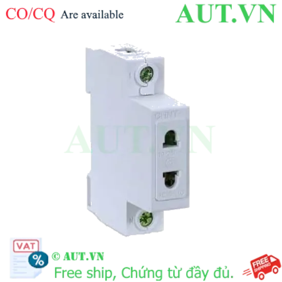 Ảnh của AC30-103 Ổ cắm cài thanh ray 16A-250V Chint - Giá tốt