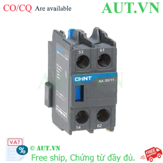 Ảnh của AX-3X/11 tiếp điểm phụ của contactor, NXC, CHINT