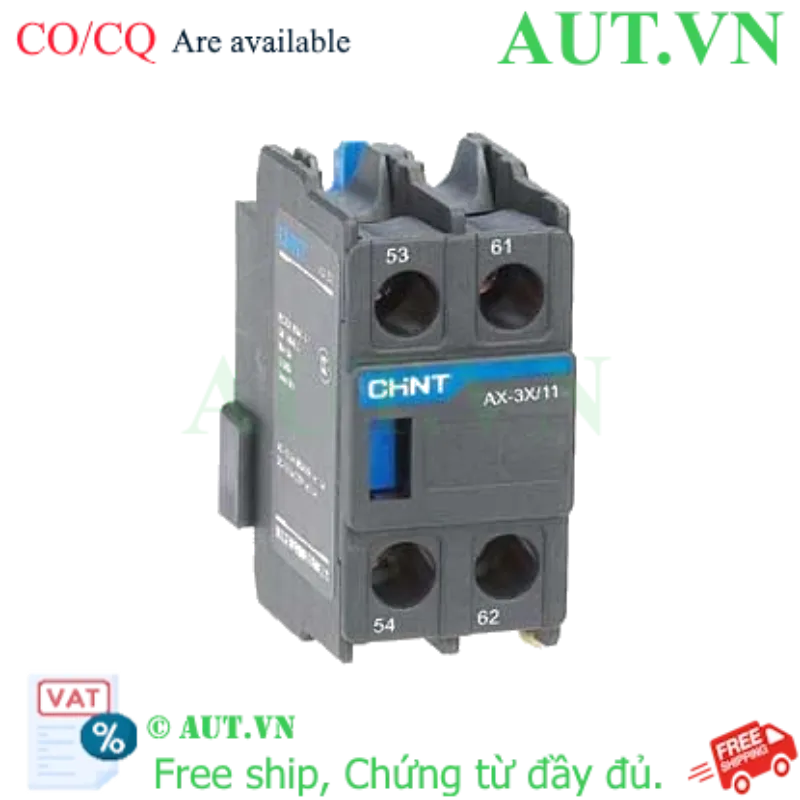 Ảnh của AX-3X/11 tiếp điểm phụ của contactor, NXC, CHINT