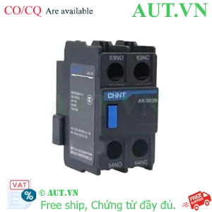 Ảnh của Tiếp điểm phụ CHINT AX-3X/20 (2NO) | Lắp trên Contactor NXC | Chính hãng AUT VN