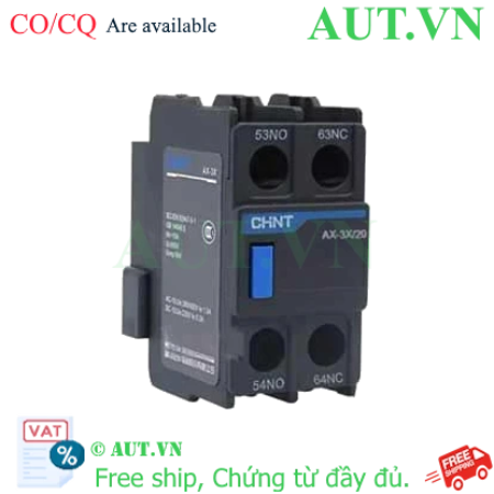 Ảnh của Tiếp điểm phụ cho công tắc tơ dòng NXC CHINT AX-3X/20 