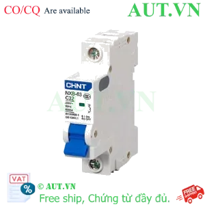 Ảnh của Áp tô mát cài cỡ nhỏ CHINT NXB-63 1P C32 6kA 
