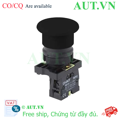 Ảnh của Nút nhấn nhả đầu nấm không đèn CHINT NP2-EC24 