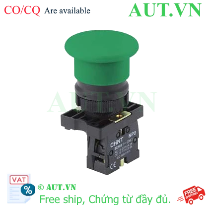 Ảnh của Nút nhấn nhả đầu nấm không đèn CHINT NP2-EC34 
