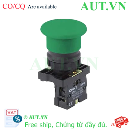 Ảnh của Nút nhấn nhả đầu nấm không đèn CHINT NP2-EC34 