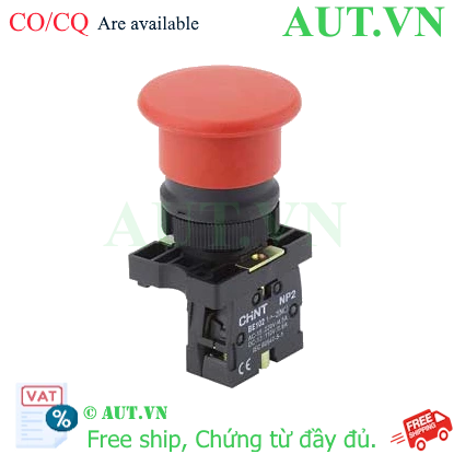Ảnh của Nút nhấn nhả đầu nấm không đèn CHINT NP2-EC43 