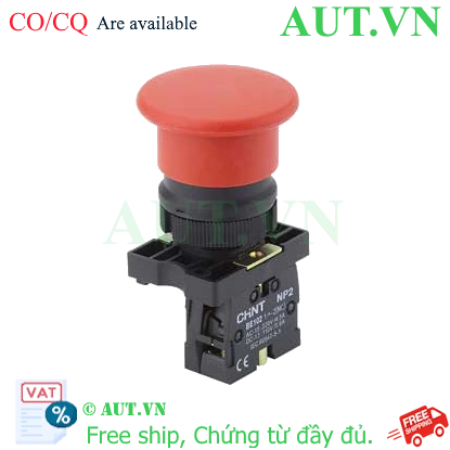 Ảnh của Nút nhấn nhả đầu nấm không đèn CHINT NP2-EC45 