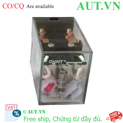 Ảnh của Relay trung gian CHINT JZX-22F(D)/2Z PLU AC220V 