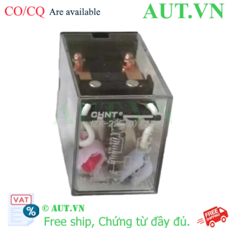 Ảnh của Relay trung gian CHINT JZX-22F(D)/2Z PLU AC220V 