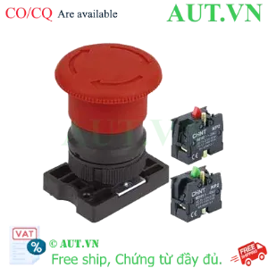 Ảnh của Nút nhấn đầu nấm, xoay để nhả, không đèn CHINT NP2-ES545 