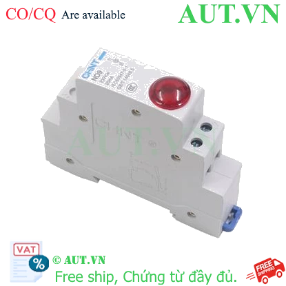 Ảnh của Đèn báo gắn thanh ray dạng module CHINT ND9-1/R 230V 