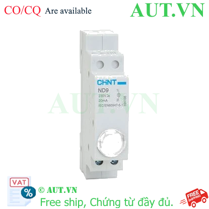Ảnh của Đèn báo gắn thanh ray dạng module CHINT ND9-1/W 230V 