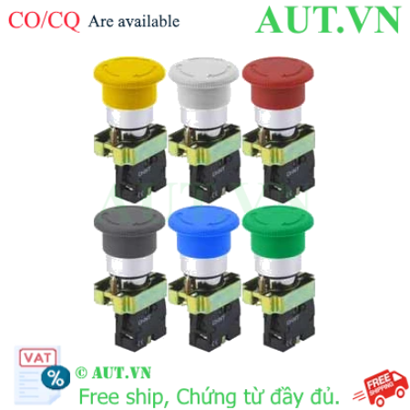 Ảnh của Đầu nút nhấn hình nấm không đèn nhấn nhả CHINT NP2-BC61 