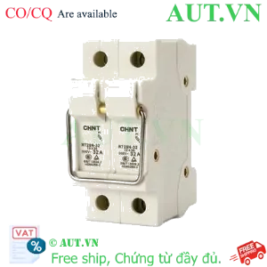Ảnh của Đế Cầu Chì CHINT RT28N-32 2P | 32A, 500VAC, Chuẩn 10x38mm, Lắp Ray DIN