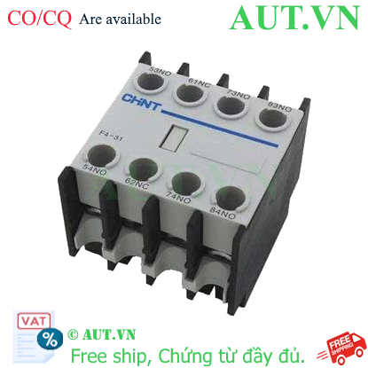 Ảnh của Tiếp điểm phụ cho công tắc tơ NC2 CHINT F4-31 