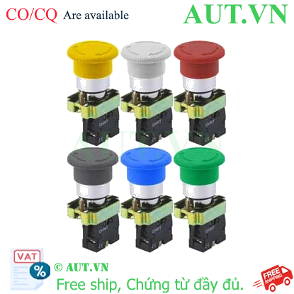 Ảnh của Đầu nút nhấn hình nấm không đèn nhấn nhả CHINT NP2-BC54 