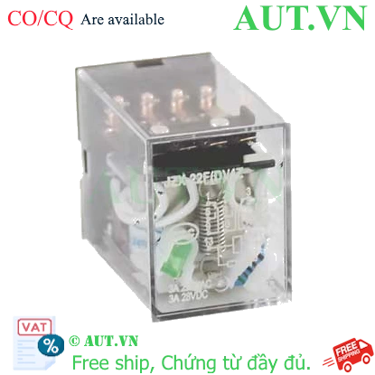 Ảnh của Relay trung gian CHINT JZX-22F(D)/4Z PLU DC24V 